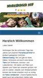 Mobile Screenshot of noudlsberger-hof.de